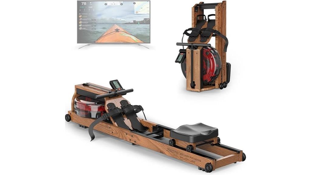 foldable home rowing machine