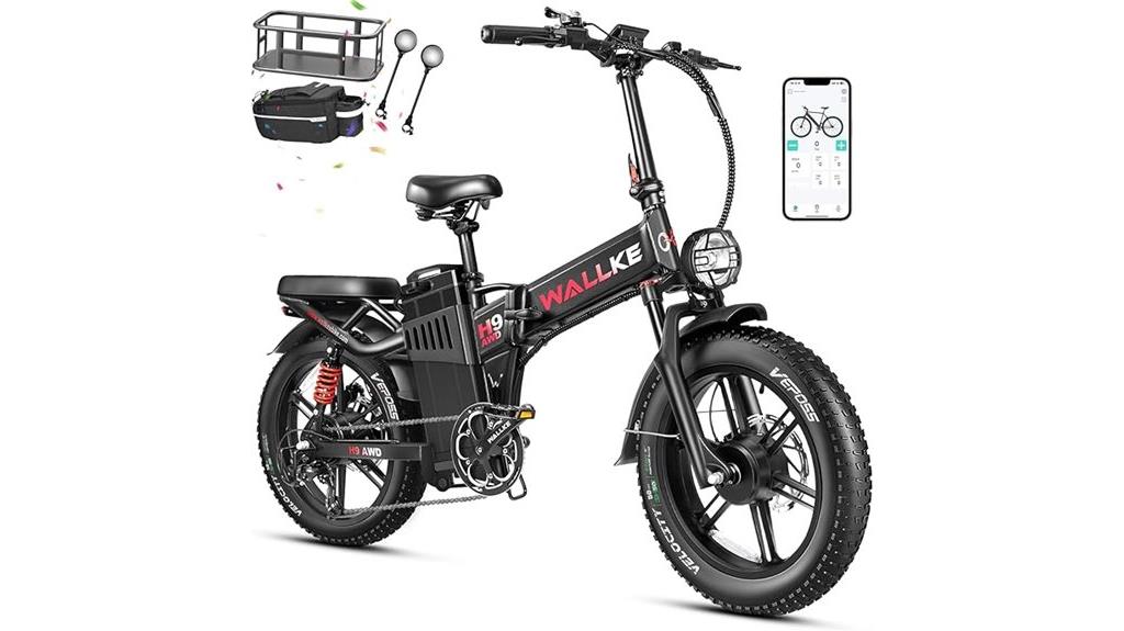 folding electric bike for adults