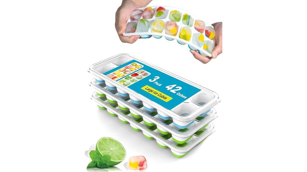 freezer ice cube trays