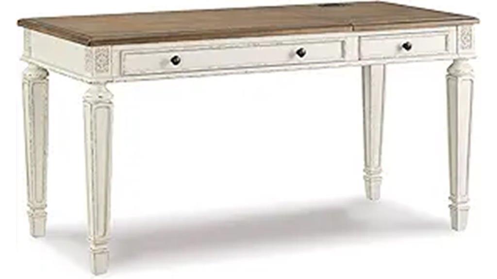 french country lift desk
