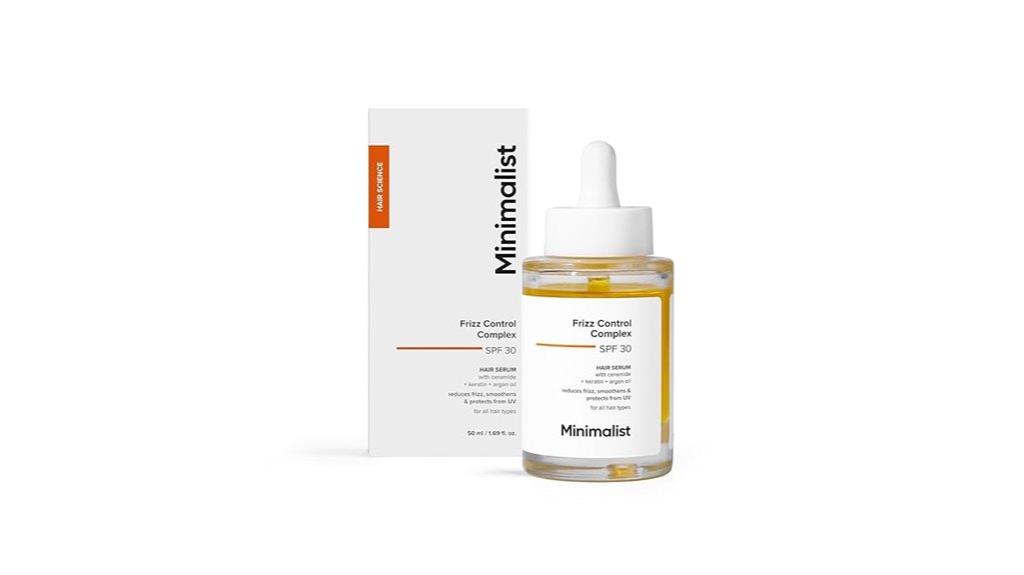 frizz control hair serum