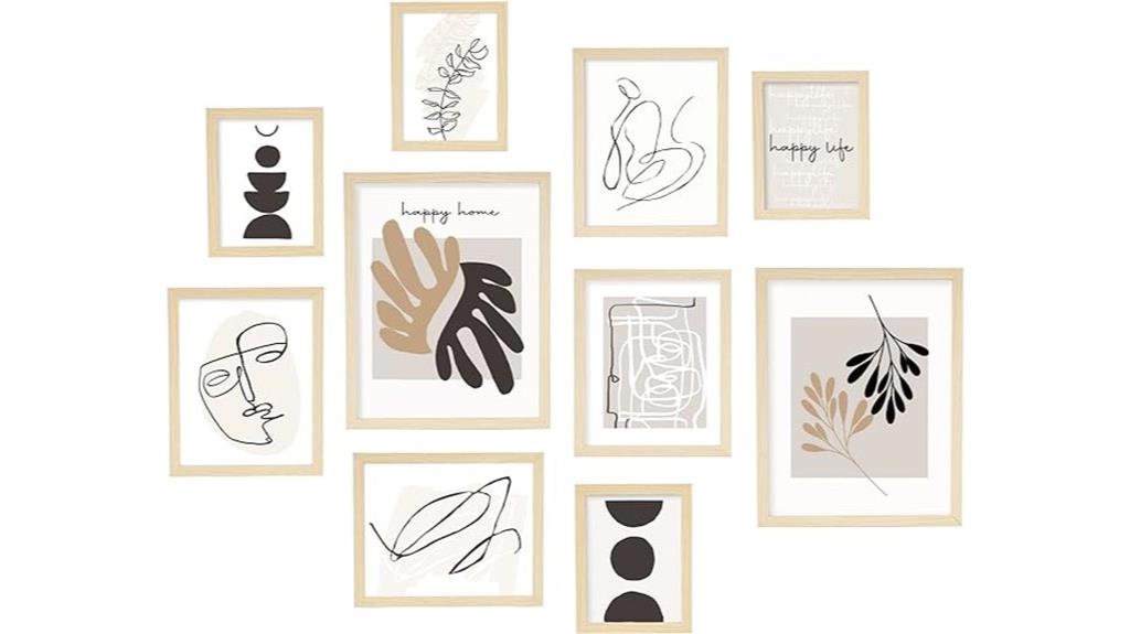 gallery wall frame set