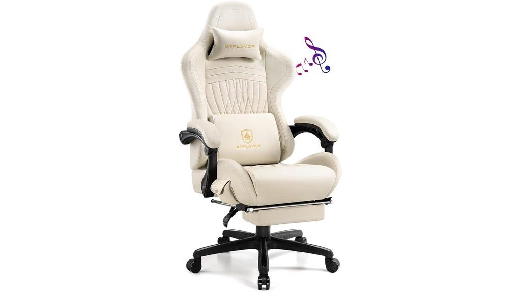 gaming chair with speakers