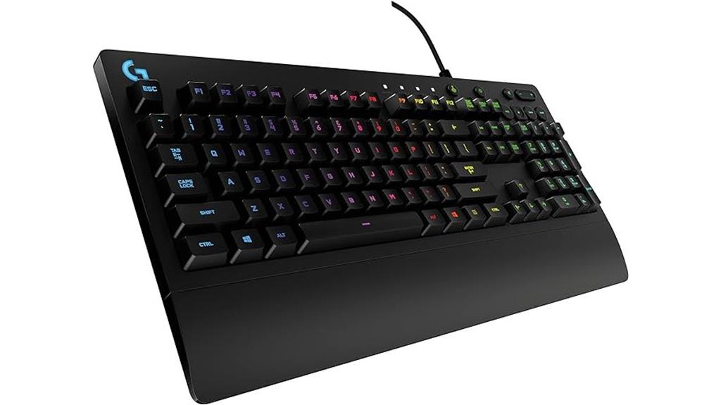 gaming keyboard with rgb