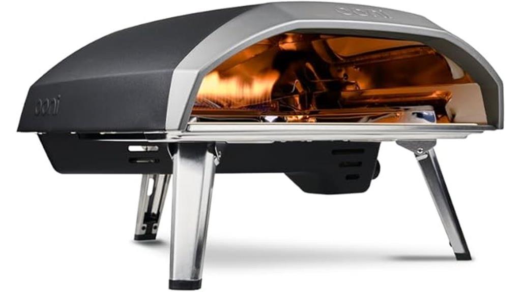 gas powered pizza oven