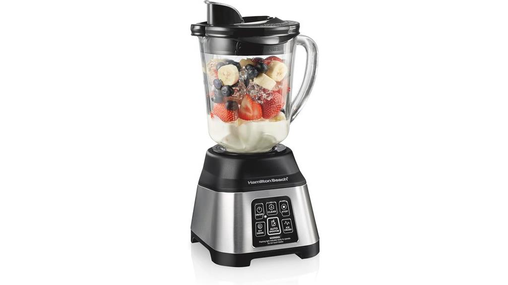 hamilton beach blender features