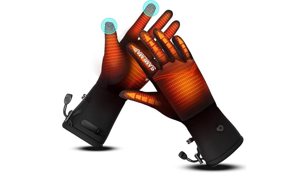 heated gloves for warmth