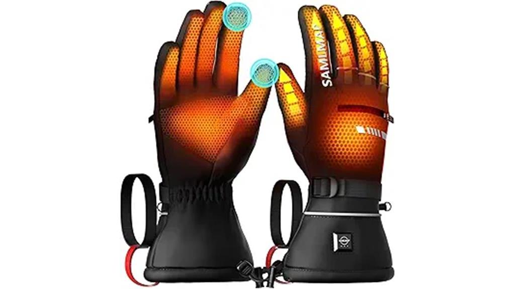 heated gloves for warmth