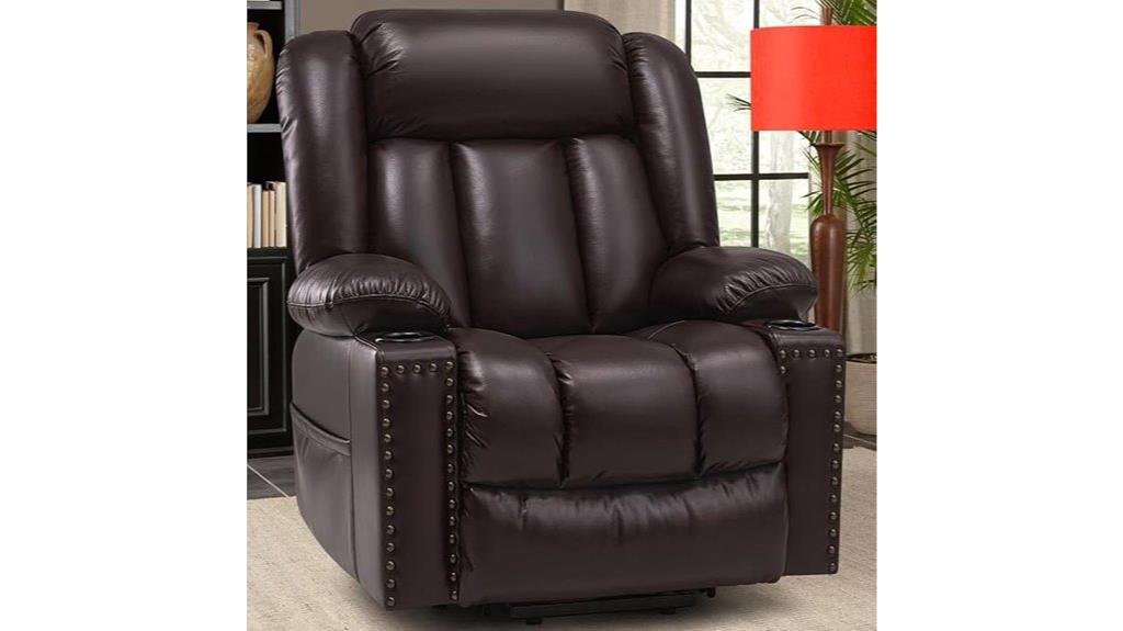 heated massage lift recliner