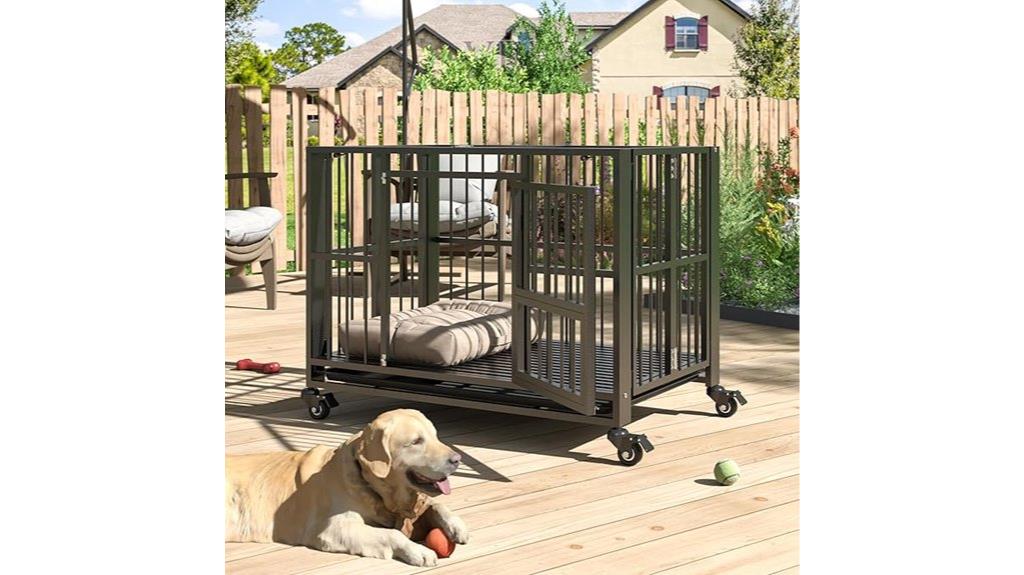 heavy duty dog crate