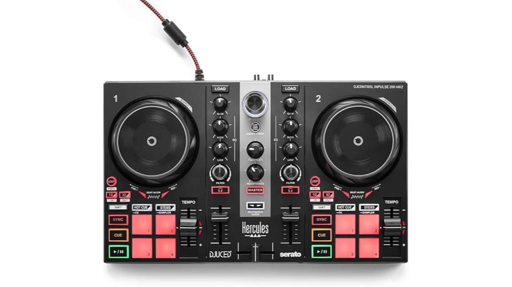 hercules dj controller model 200