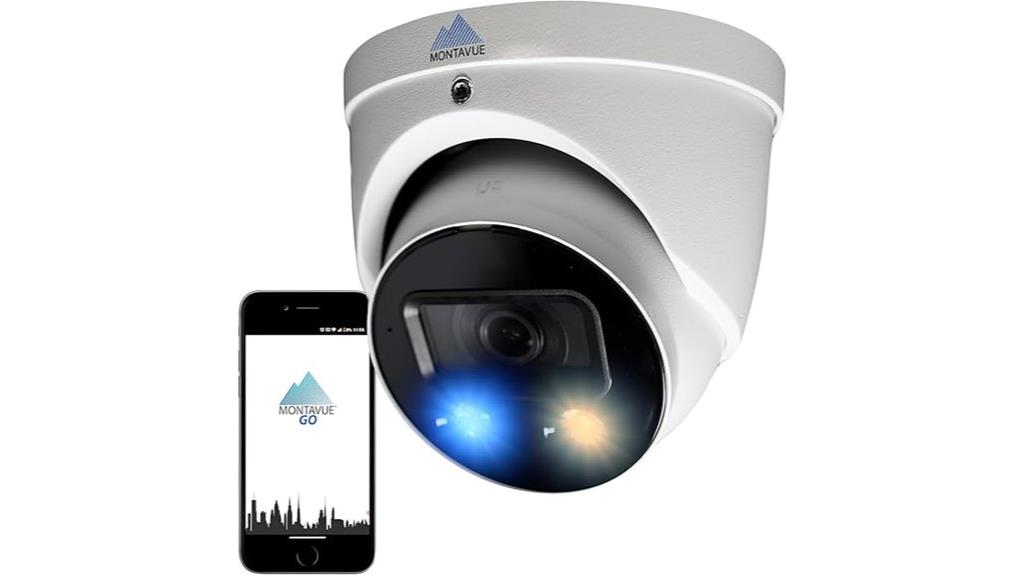 high definition turret security camera