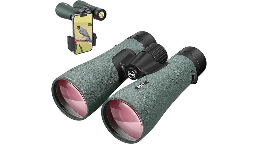 high power binoculars with adapter