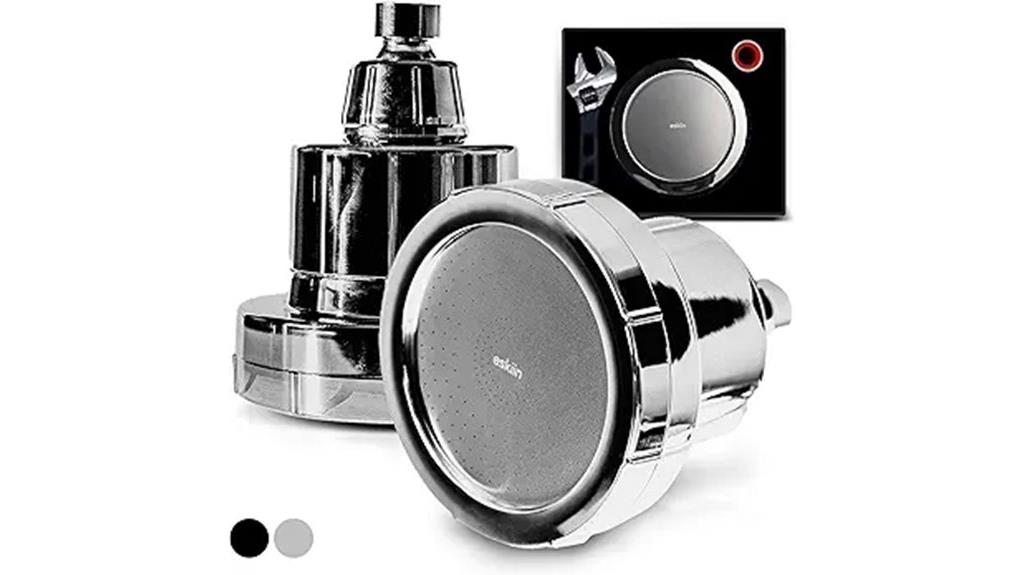 high pressure water softener showerhead