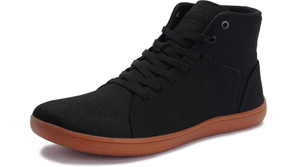 high top barefoot shoes