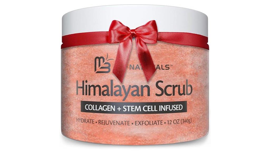 himalayan salt scrub exfoliator