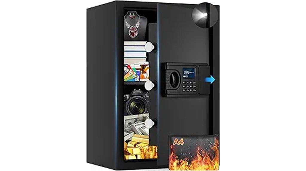 home fireproof safe storage