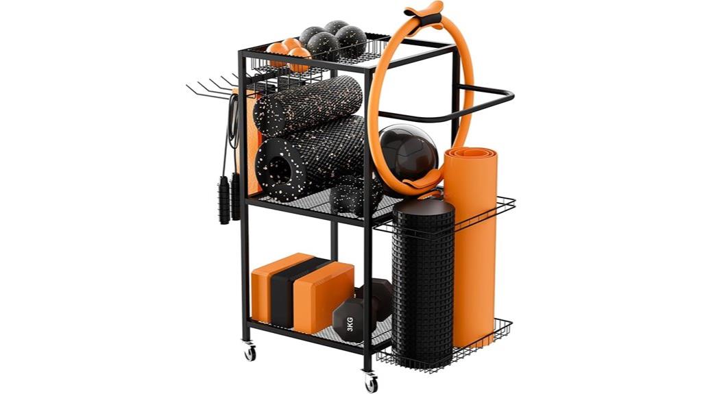 home gym storage solution