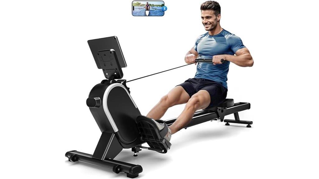 home magnetic rowing machine