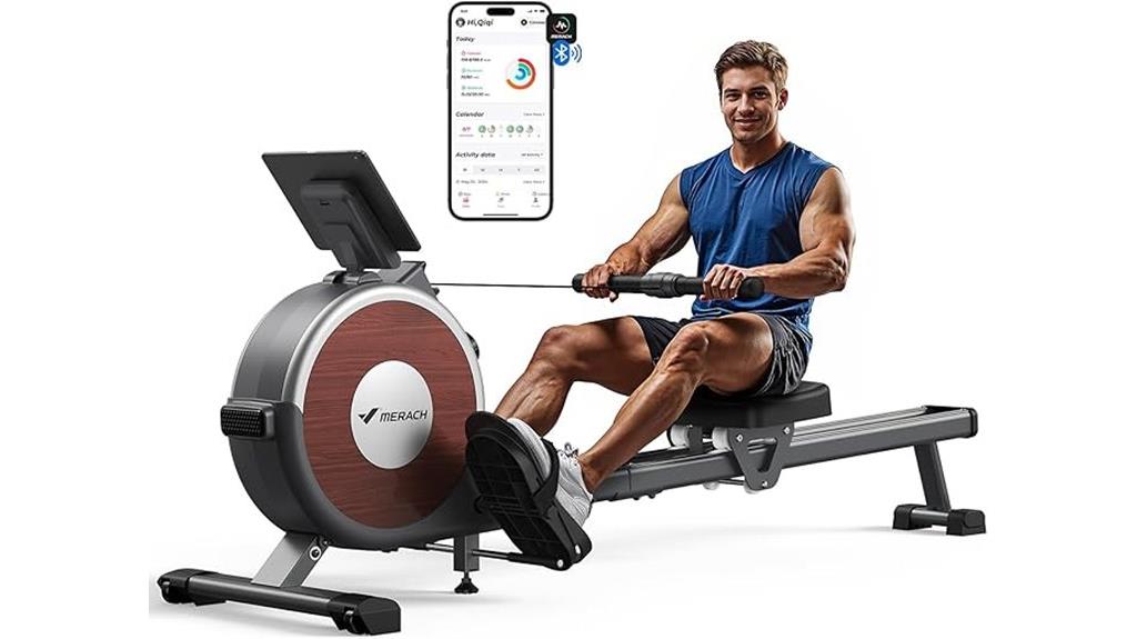 home magnetic rowing machine