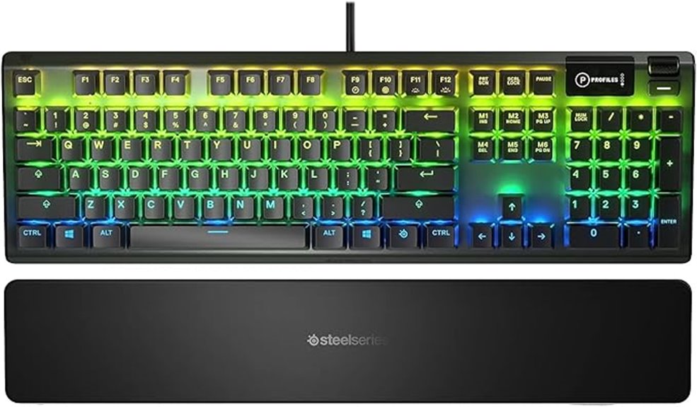 hybrid mechanical gaming keyboard