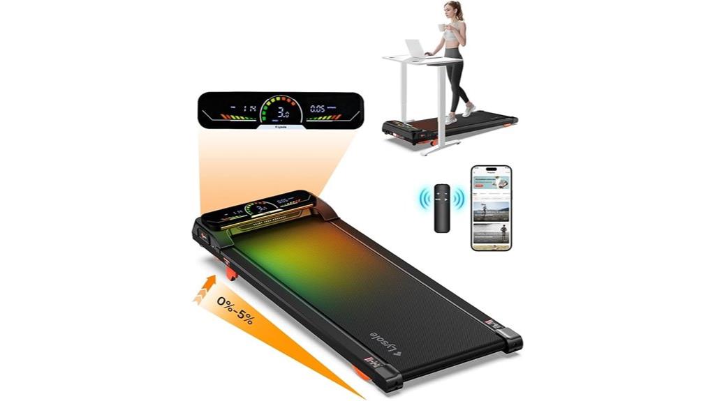 incline treadmill for home