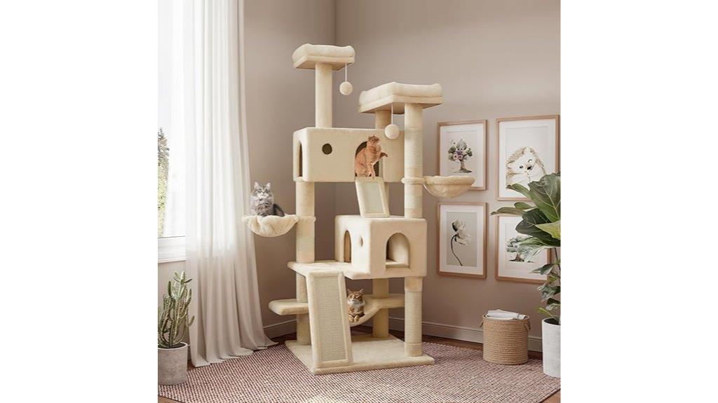 indoor cat tree tower