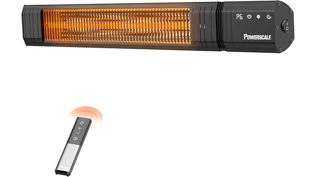infrared electric patio heater
