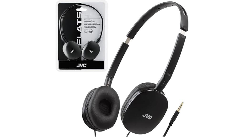 jvc wired on ear headphones