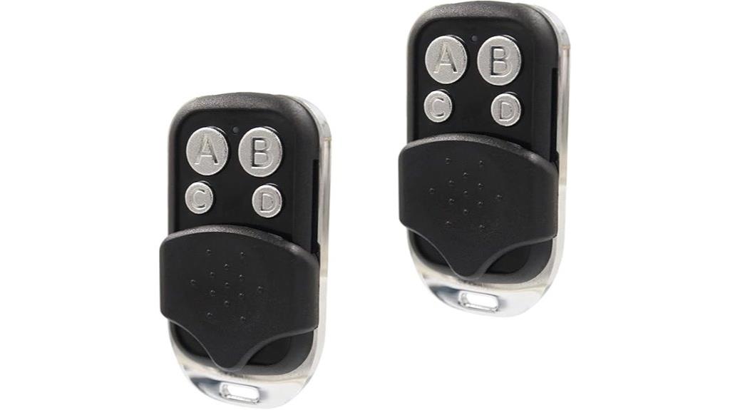 keychain garage door remotes