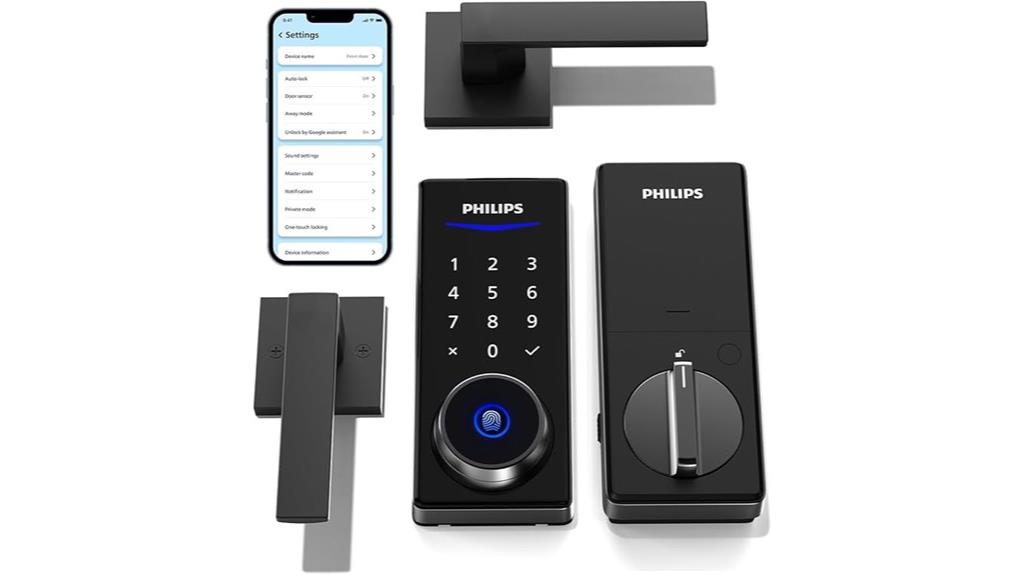 keyless entry door lock
