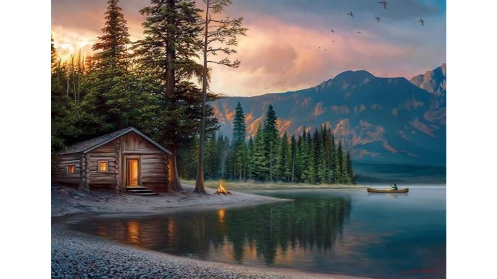 lakeside heaven jigsaw puzzle