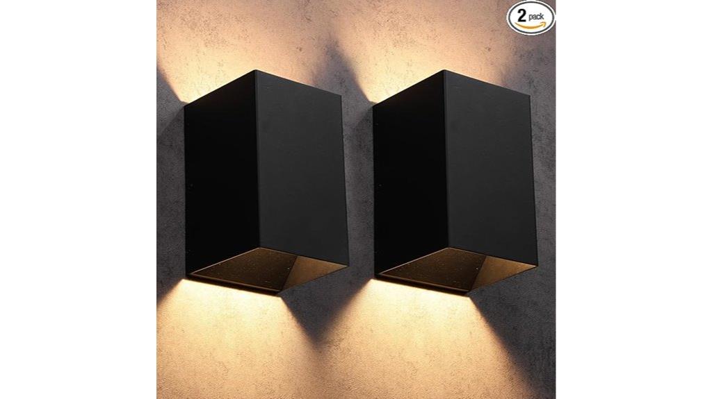 led wall light set
