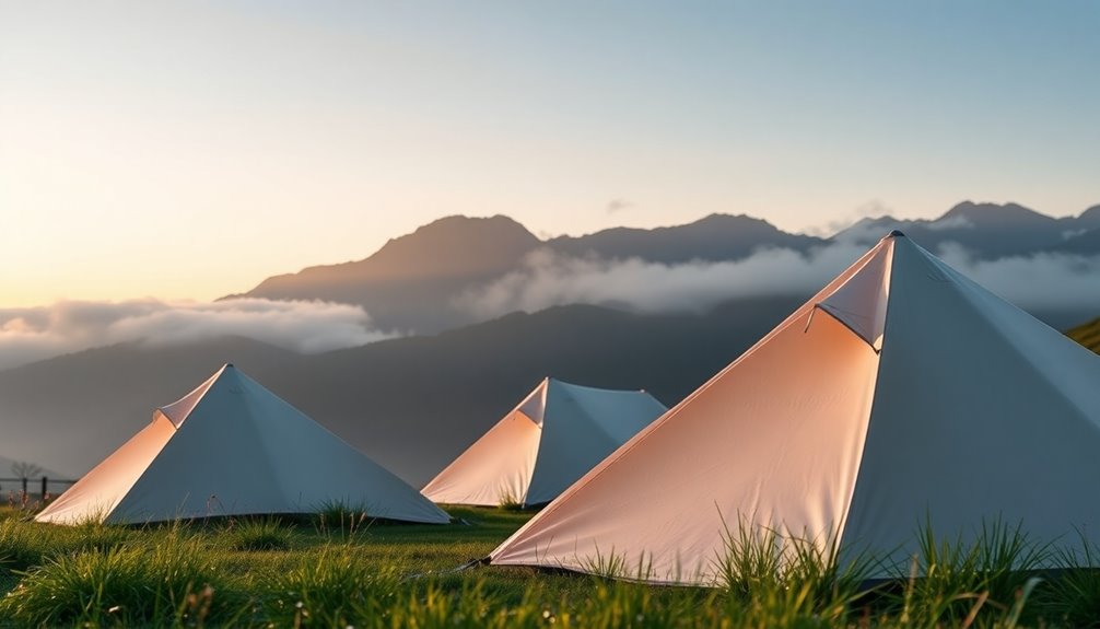 lightweight minimalist camping tents