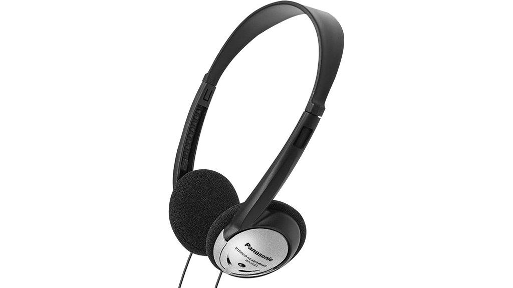 lightweight on ear headphones design