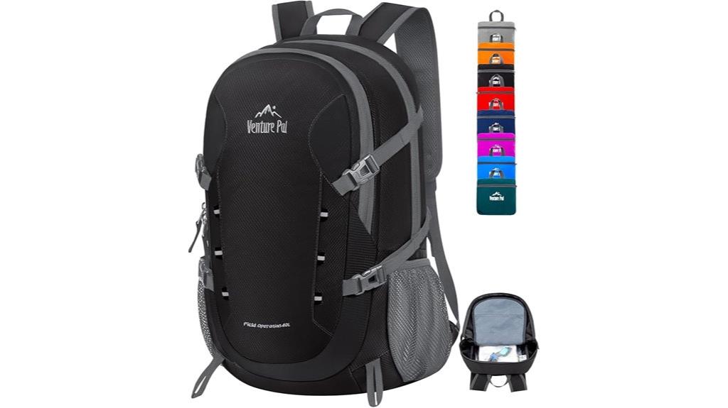 lightweight packable travel backpack