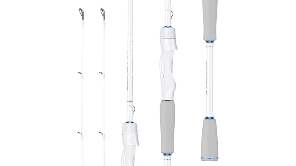 lightweight twin tip rods