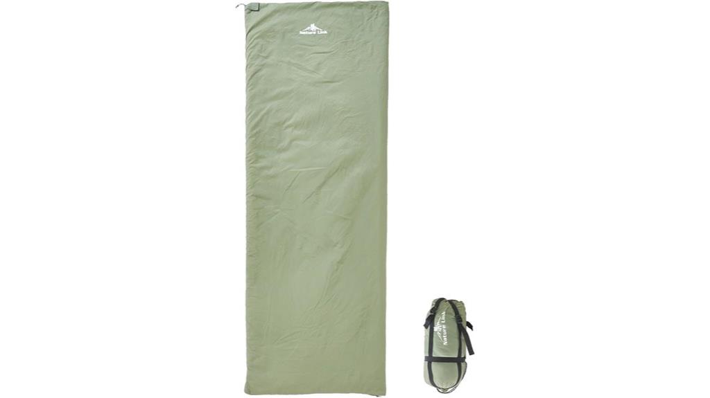 lightweight warm weather sleeping bag