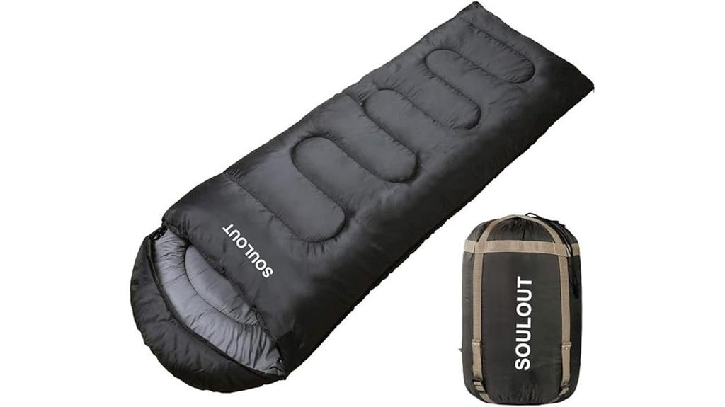lightweight waterproof sleeping bag