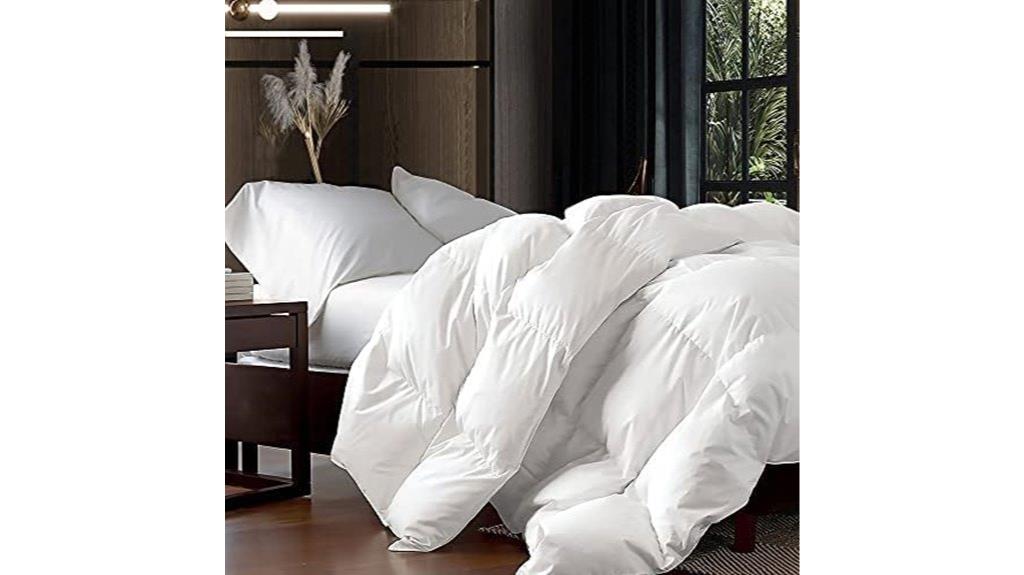 luxurious king down comforter