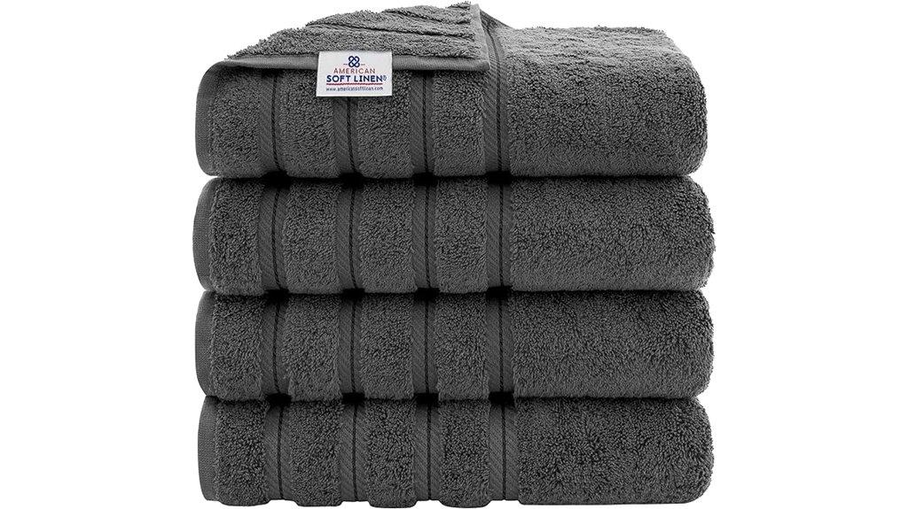 luxury bath towel set