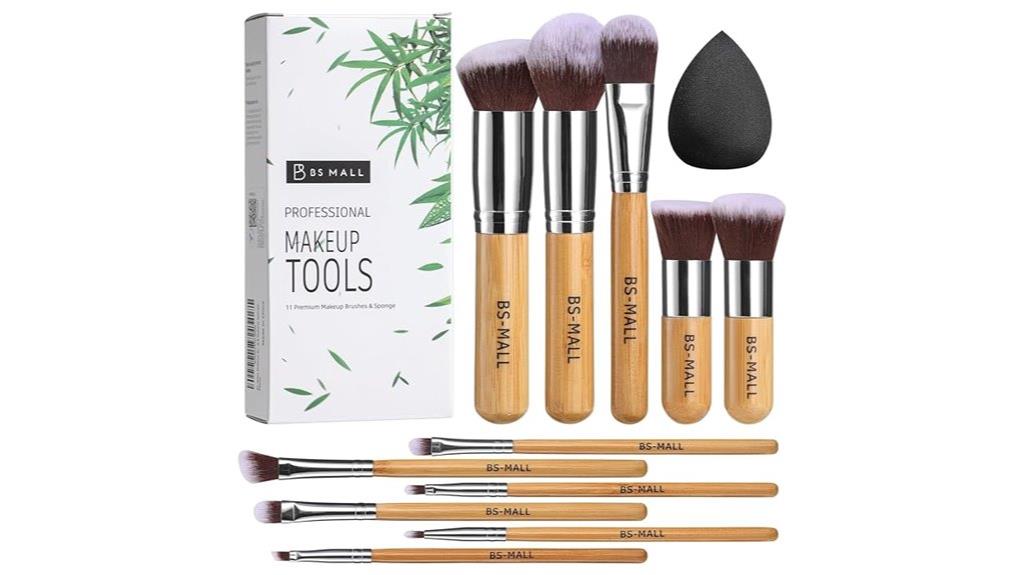 makeup brush set organizer
