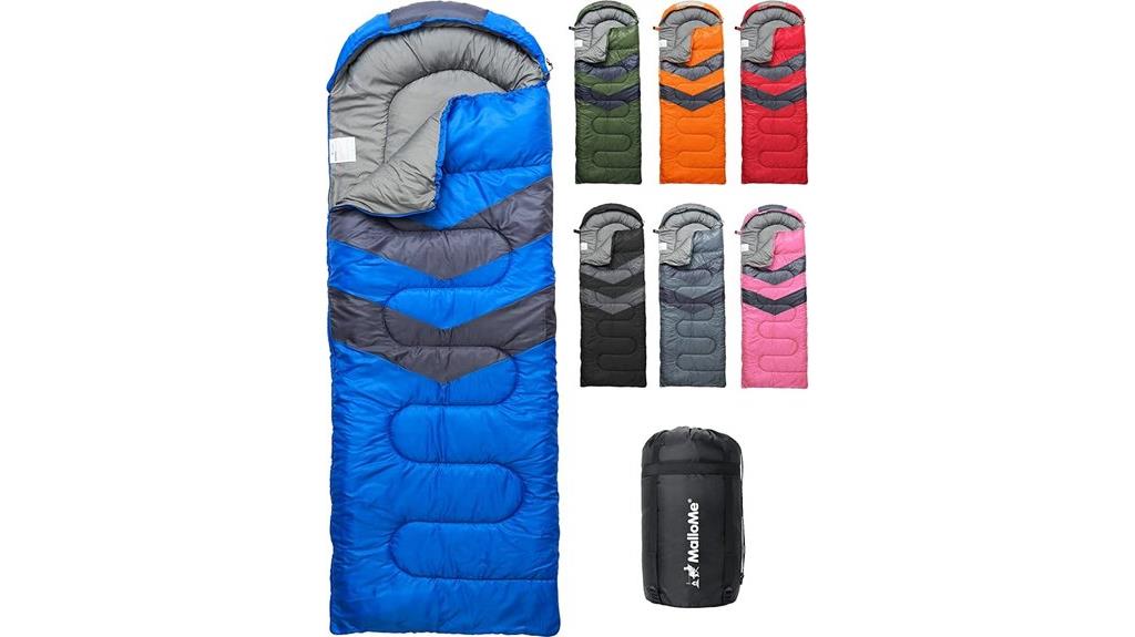 mallome sleeping bags variety