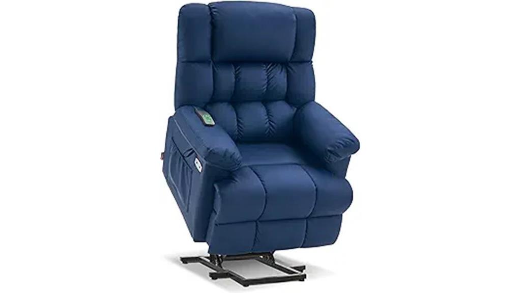 massage and heat recliner