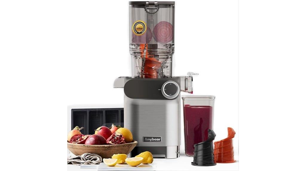 masticating slow juicer technology