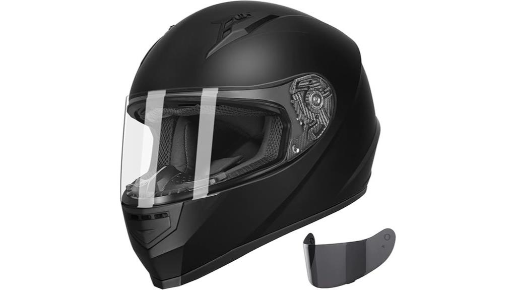 matte black motorcycle helmet