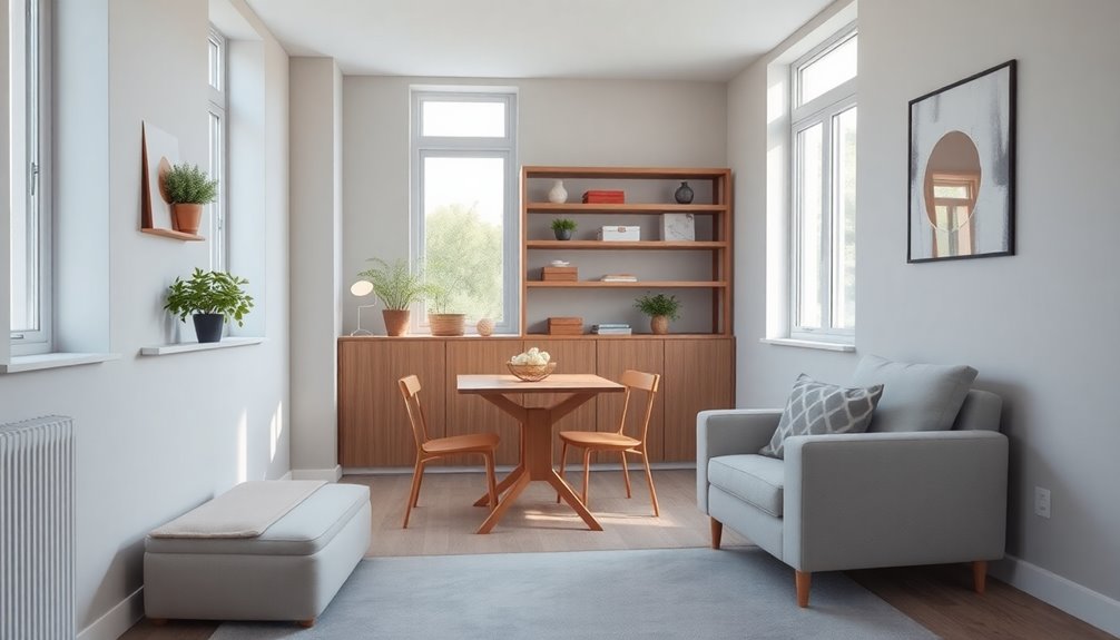maximize space minimize clutter