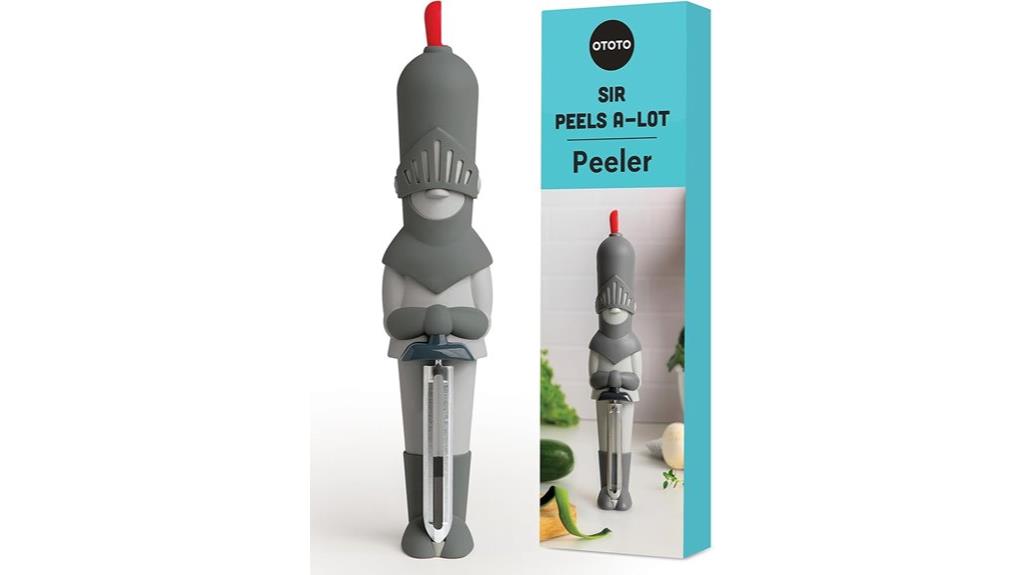 medieval knight themed peeler