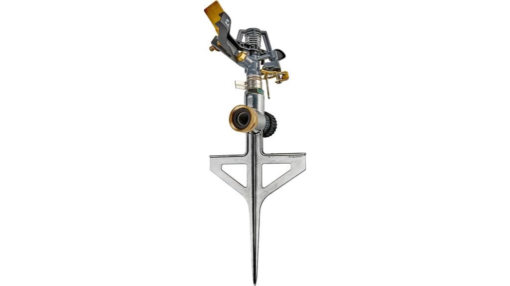 metal spike lawn sprinkler