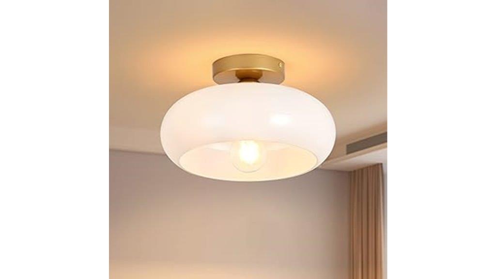 mid century modern ceiling light